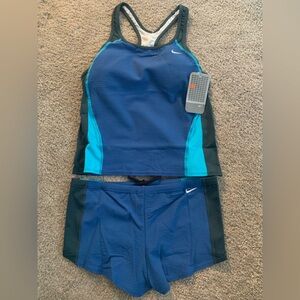 NWT Nike Tankini size 12.  Liner in tact.
